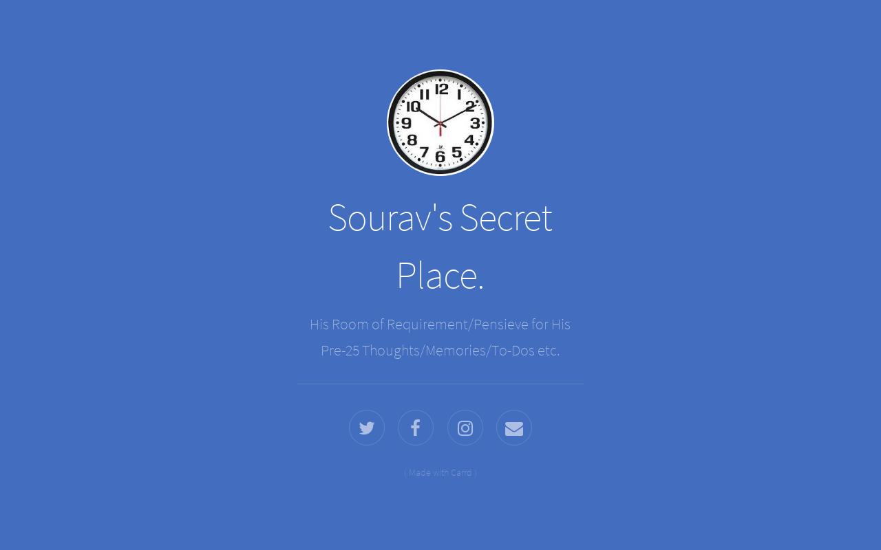 Carrd profile picture for @sourav